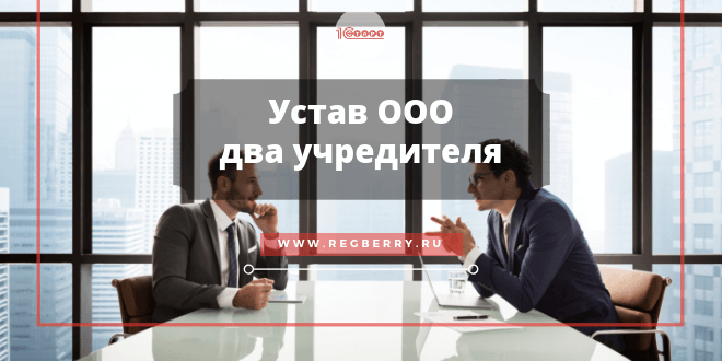 Устав ООО с двумя учредителями образец 2023 года